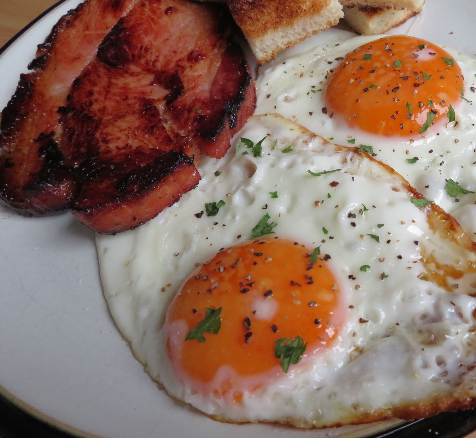 The English Kitchen: Proper Ham &amp; Eggs