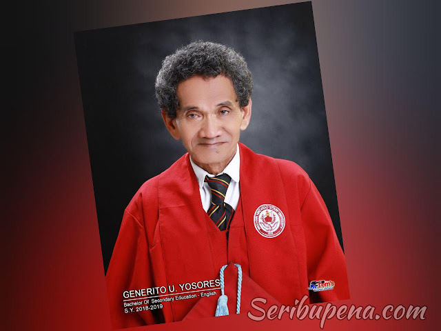 Kisah Tatay, Pria Usia 64 Tahun Meraih Gelar Sarjana. Anak Muda Jangan Mau Kalah!