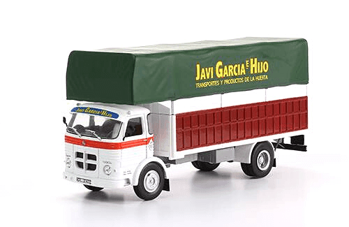 coleccion exclusiva camiones pegaso 1:43, coleccion exclusiva camiones pegaso salvat, pegaso comet 1090 1:43 transporte de frutas