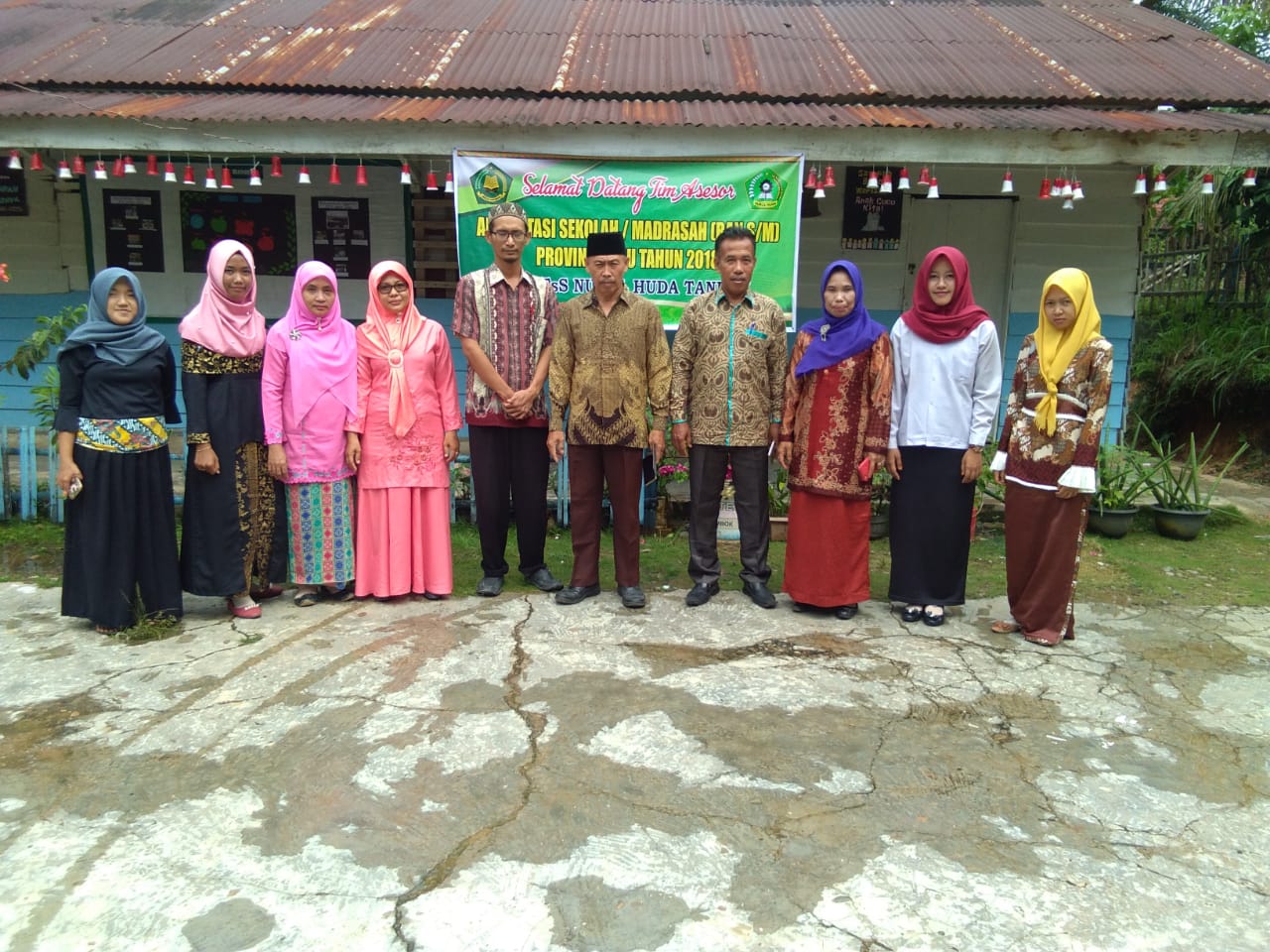 visitasi akreditasi MTs Nurul Huda Dayo Tandun