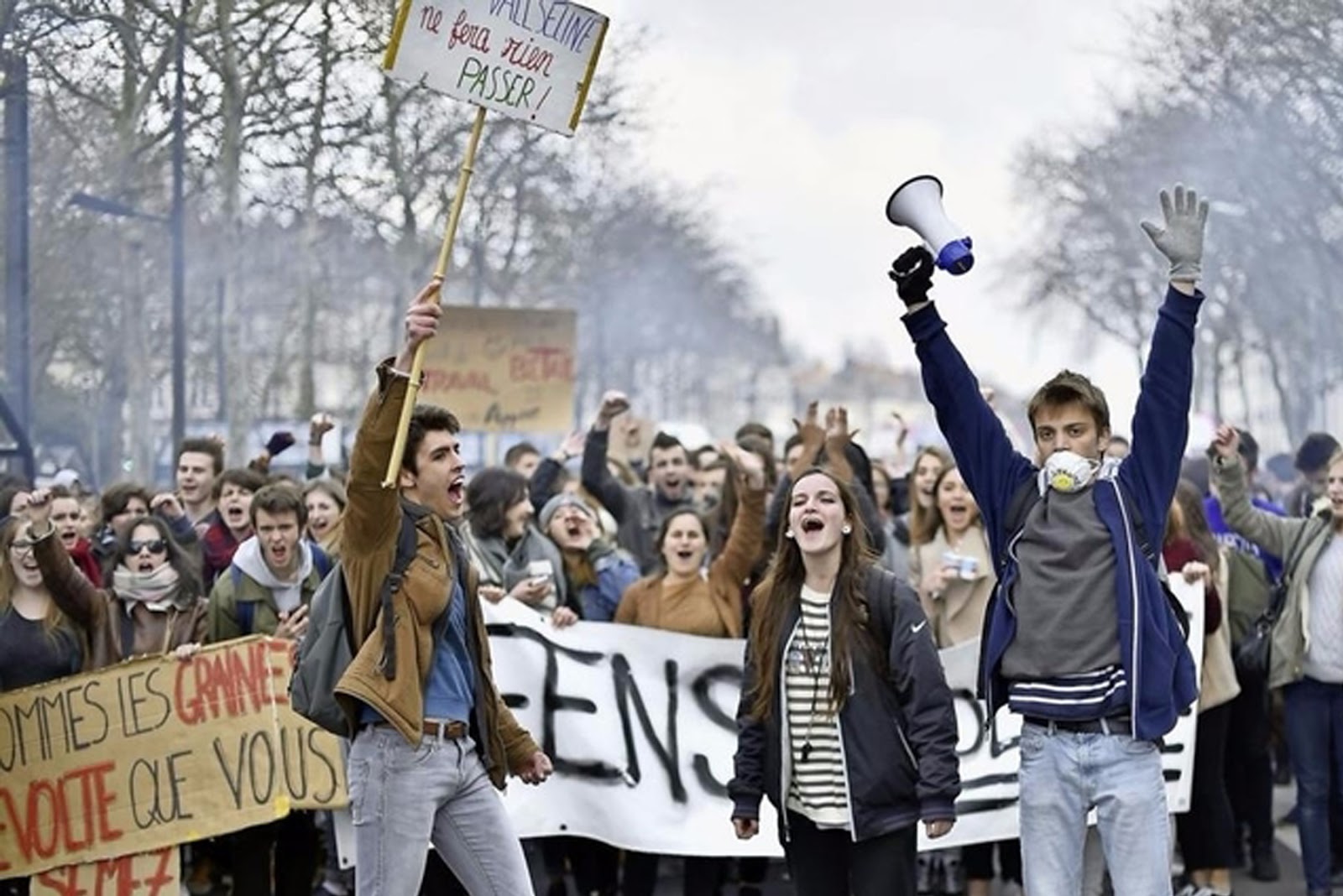 62 des jeunes en France prêts à une « révolte de grande ampleur