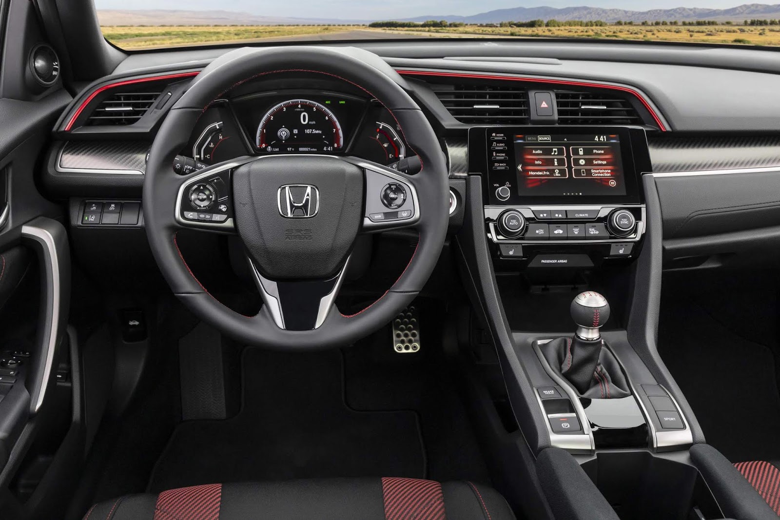 Honda Civic Si 2020 ganha facelift e diferencial mais curto