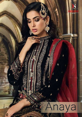 Deepsy Anaya Velvet Pakistani Suits