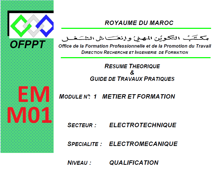 Module N 1 Metier Et Formation Em
