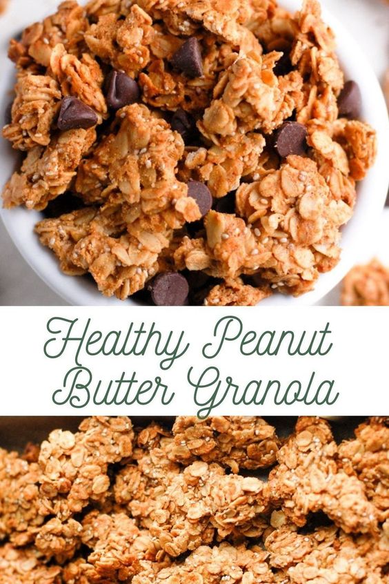 Healthy Peanut Butter Granola All About Food