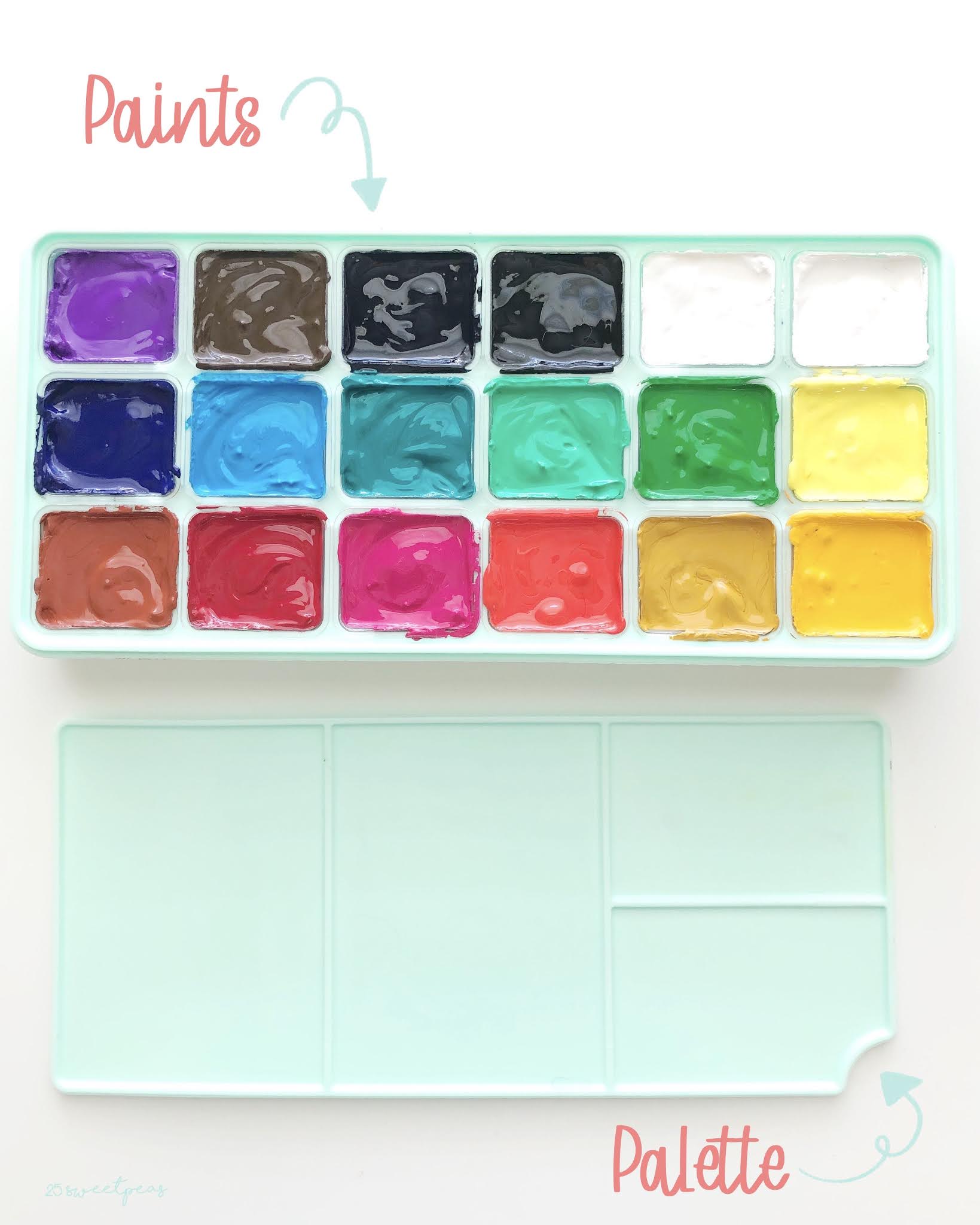 Miya Gouache Paint Set Review First Impressions — 25 Sweetpeas