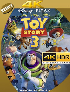 Toy Story 3 (2010) 4K REMUX 2160p UHD [HDR] Latino [GoogleDrive]