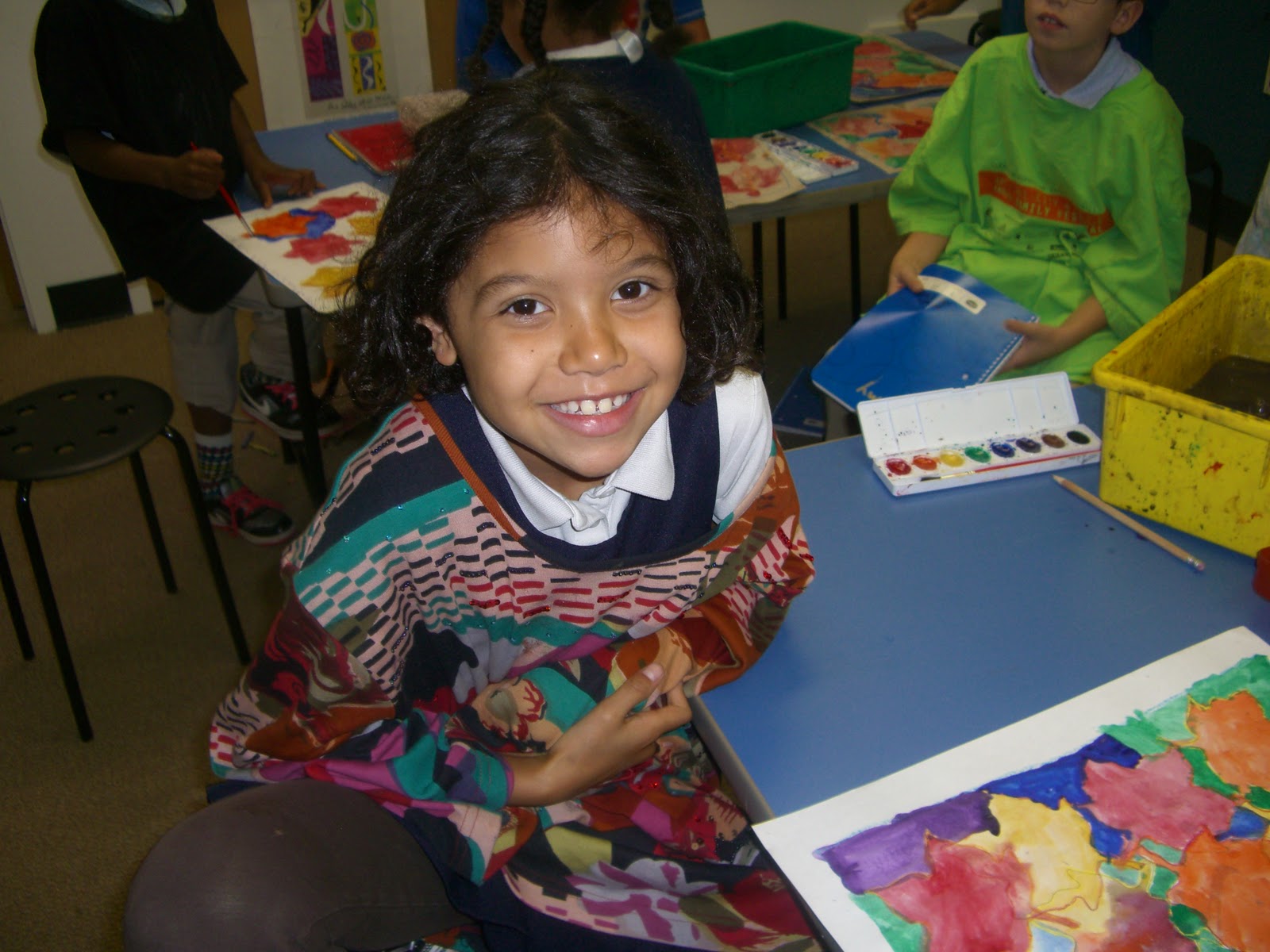CIS Visual Art Warm And Cool Color Paintings
