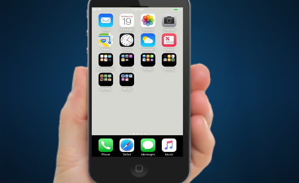 طريقة إنشاء مجلد في الايفون ترتيب البرامج والصور في Iphone