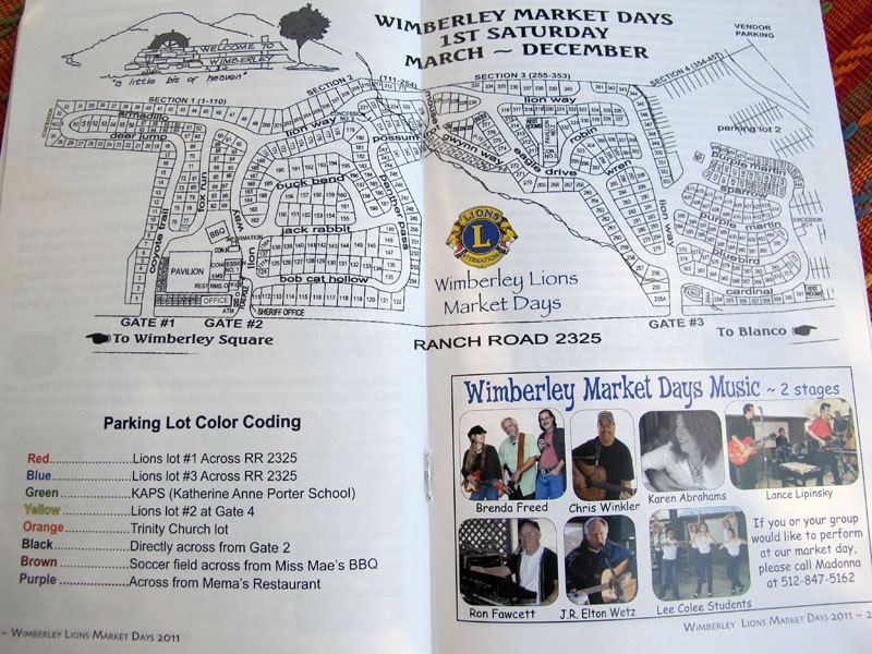 Choosing Doorways... Wimberley Market Days...Round Two...