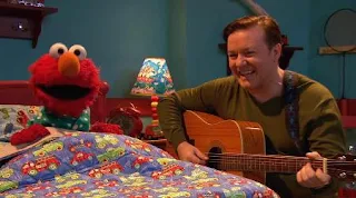 Ricky Gervais sings Celebrity Lullabies for Elmo. Sesame Street Alphabet Songs