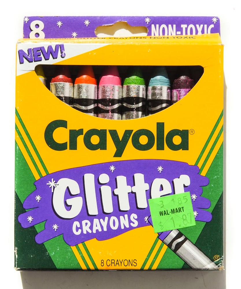 Crayola Glitter Crayons: What's Inside the Box