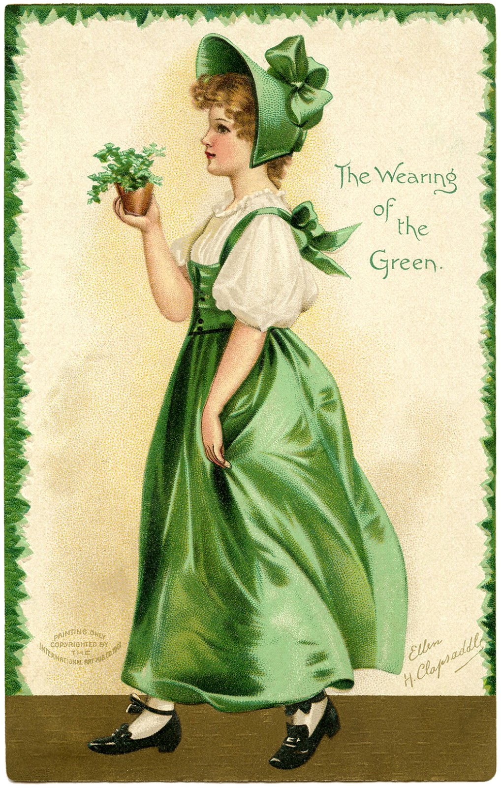 Free Vintage Printables St Patrick S Day