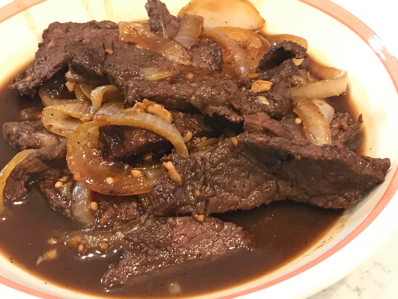 The Pastry Chef's Baking Bistek Tagalog