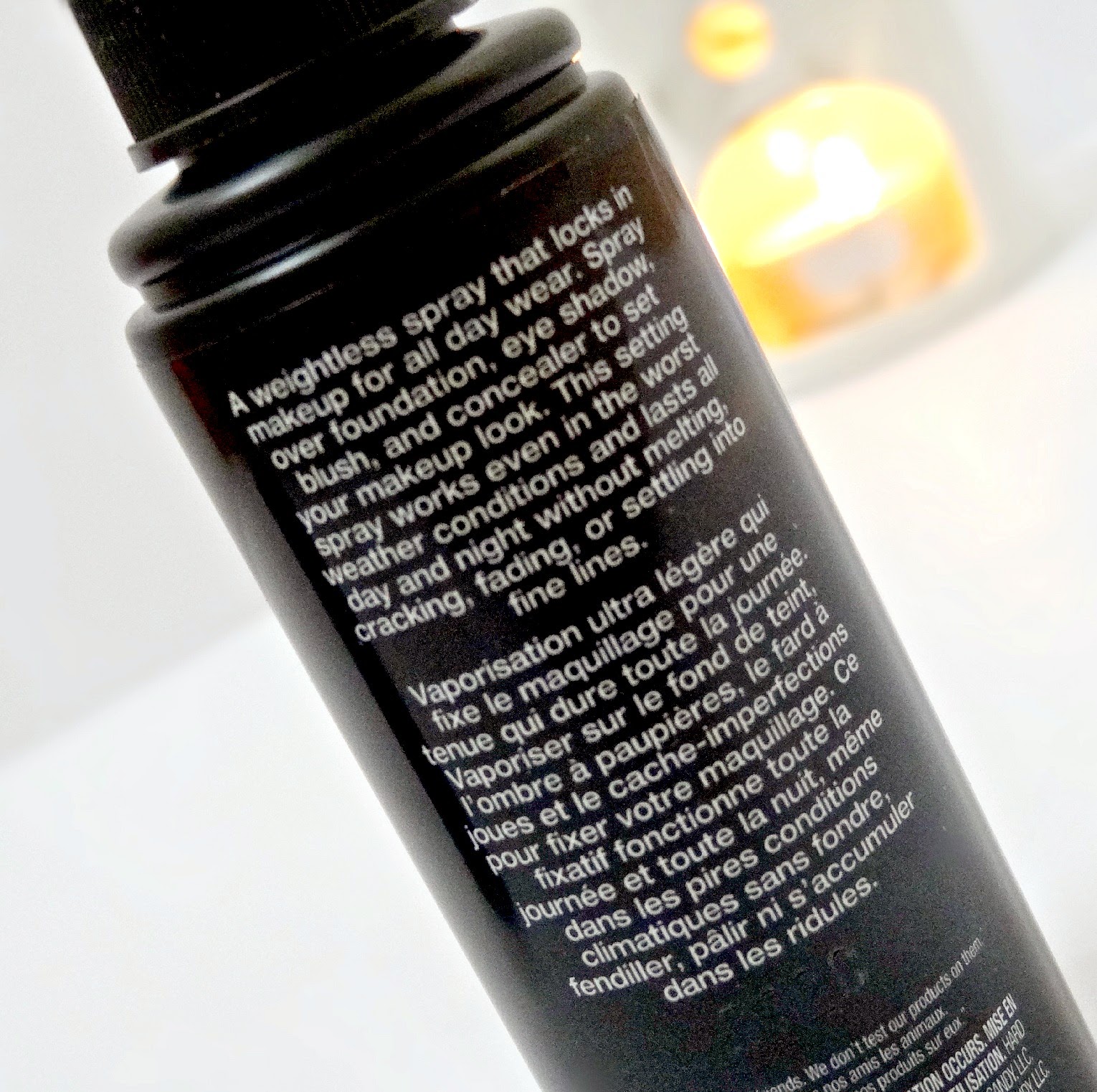 Review Hard Candy Fast & Fabulous setting spray