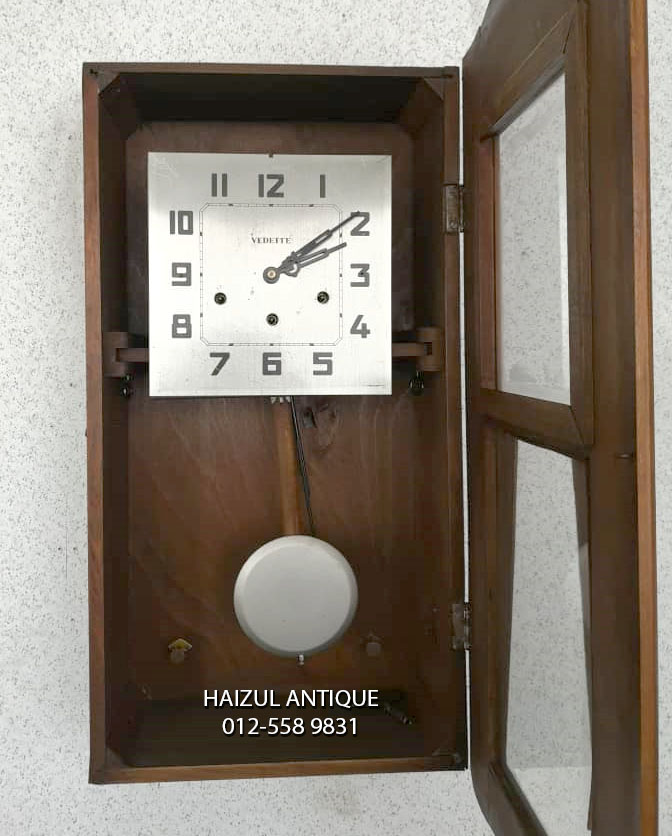 HaizulAntique VEDETTE WESTMINSTER CHIMES PENDULUM WALL CLOCK NO. 1
