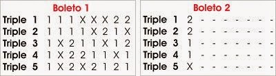 5 triples al 13