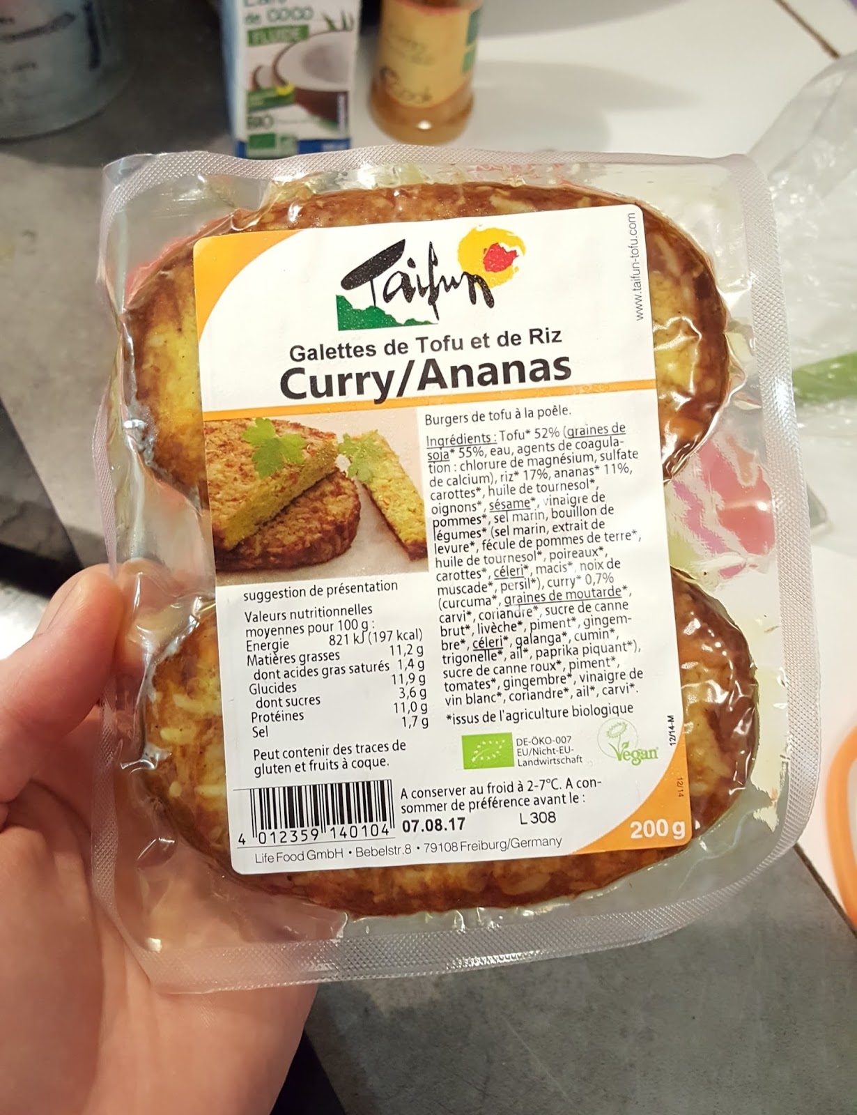 Ça Déménage En Cuisine ! Tofu curryananascoco