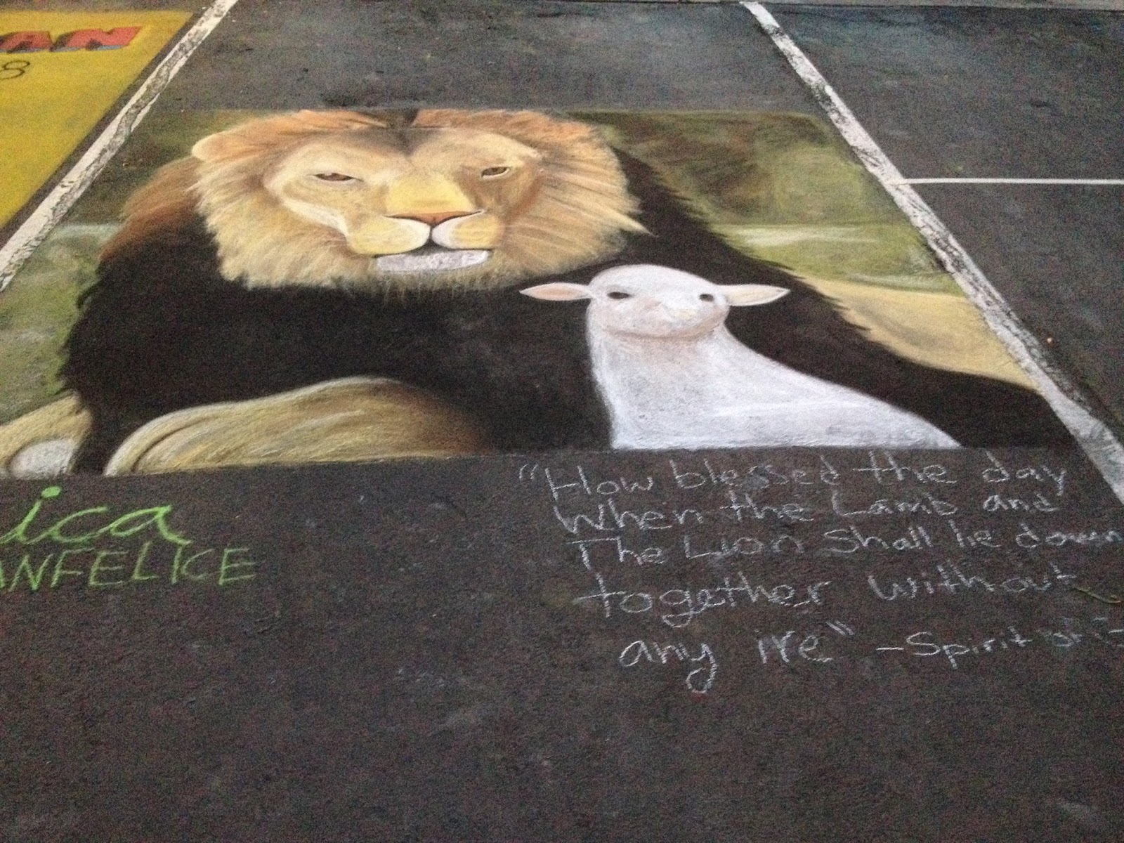 Yellow Van Travels A Family Travel Blog Chalk The Block at the Riverwoods