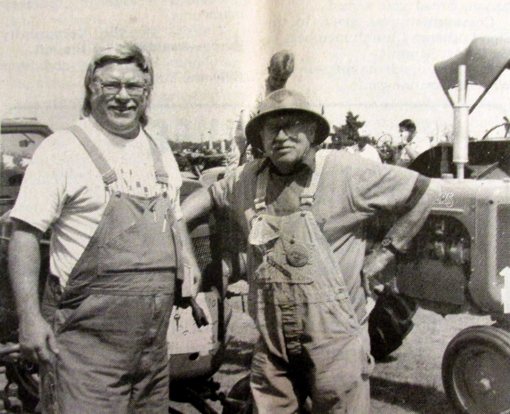Sutton Nebraska Museum Roger Sheridan & Roger Welsch & Allis Chalmers