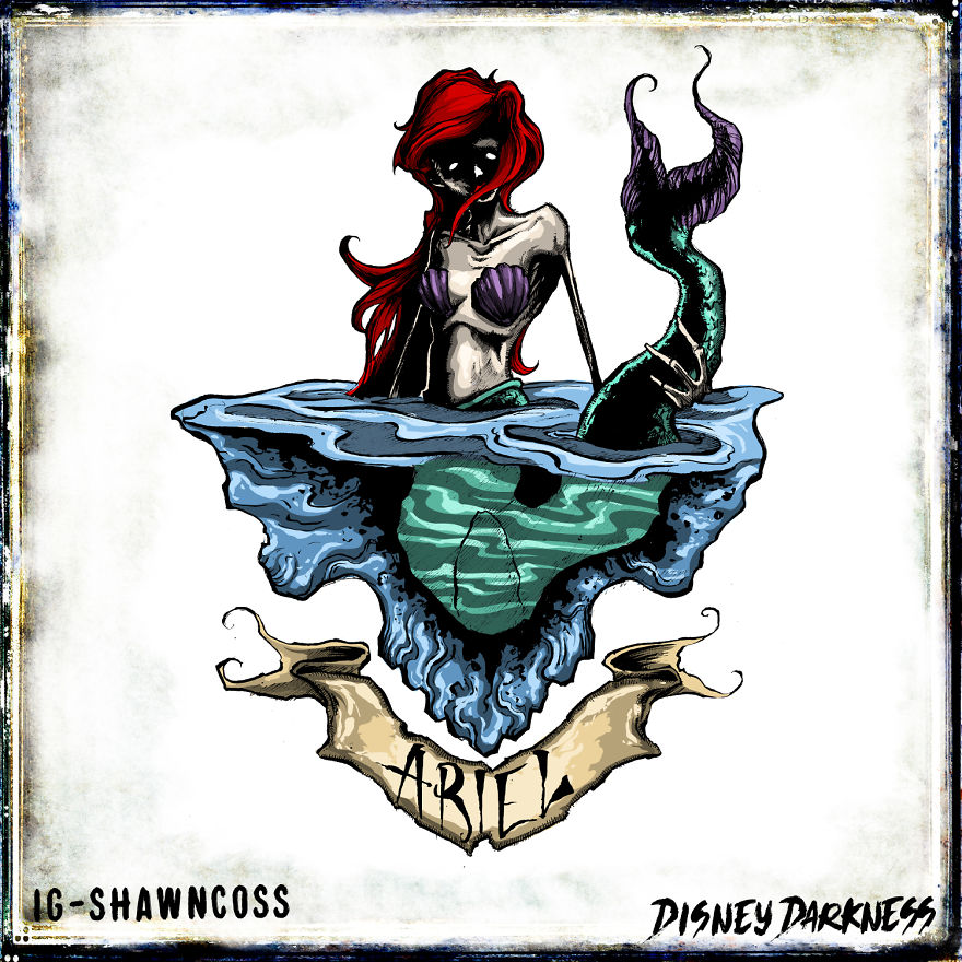 Disney Darkness by Shawn Coss