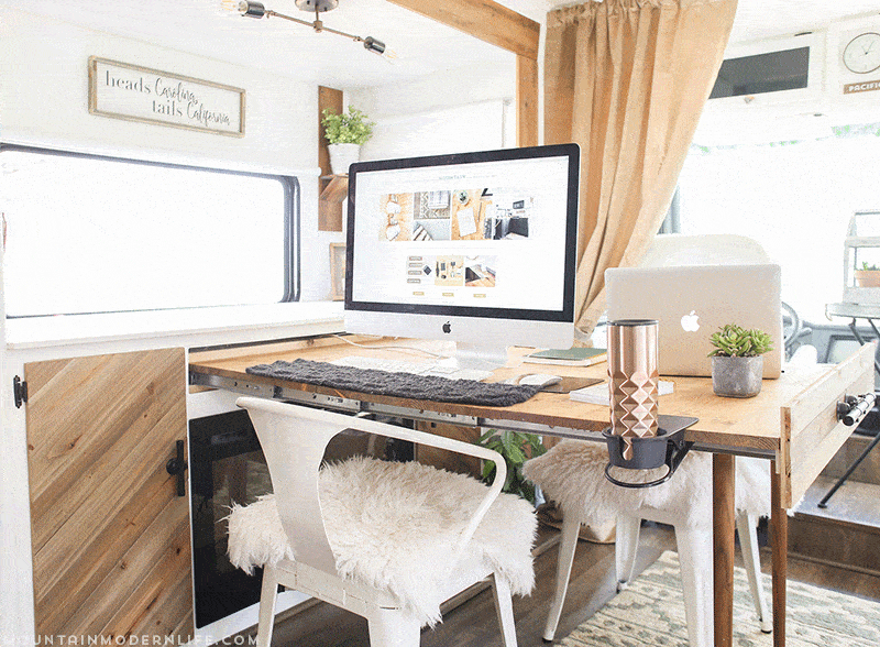 Antes y después de una autocaravana reformada con mucho encanto_44