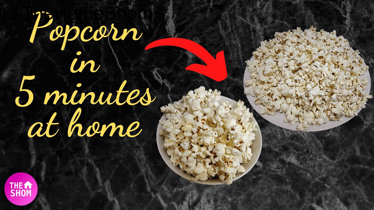 popcorn without oil in cooker crispy no oil popcorn recipe at home