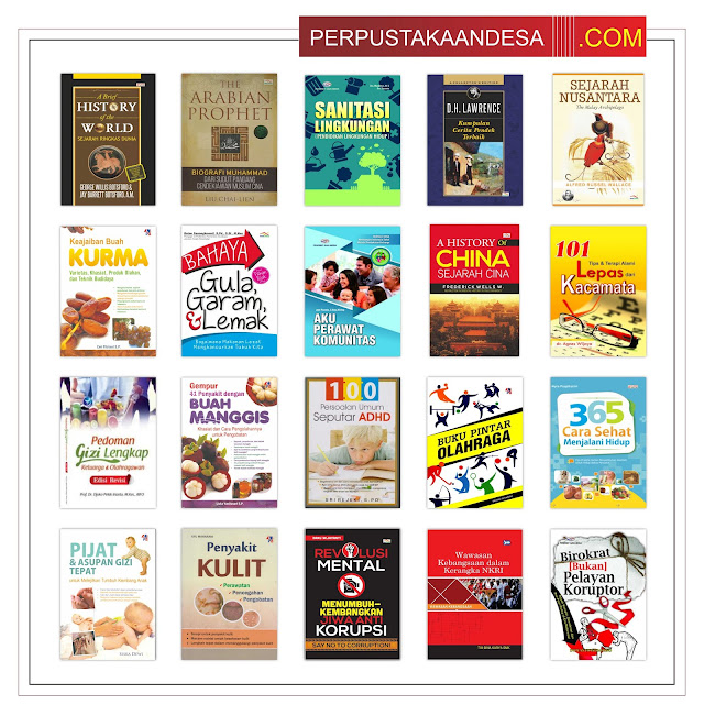Contoh RAB Pengadaan Buku Desa Kabupaten Blitar Paket 10 Juta