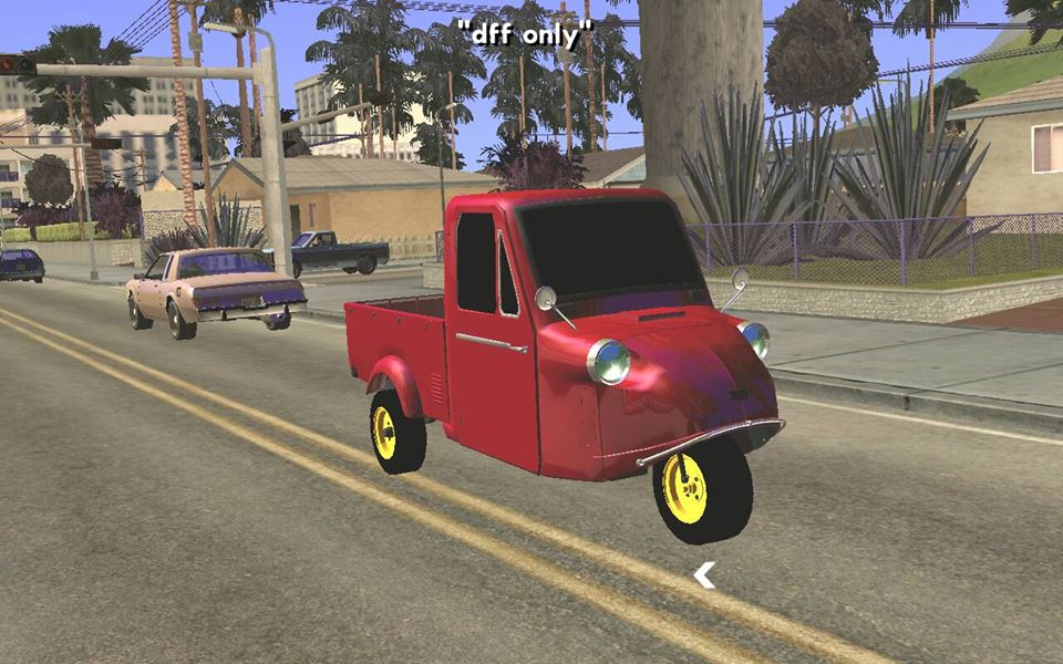 Download GRATIS DFFO DAIHATSU MIDGET MP5 UNTUK GTA SA