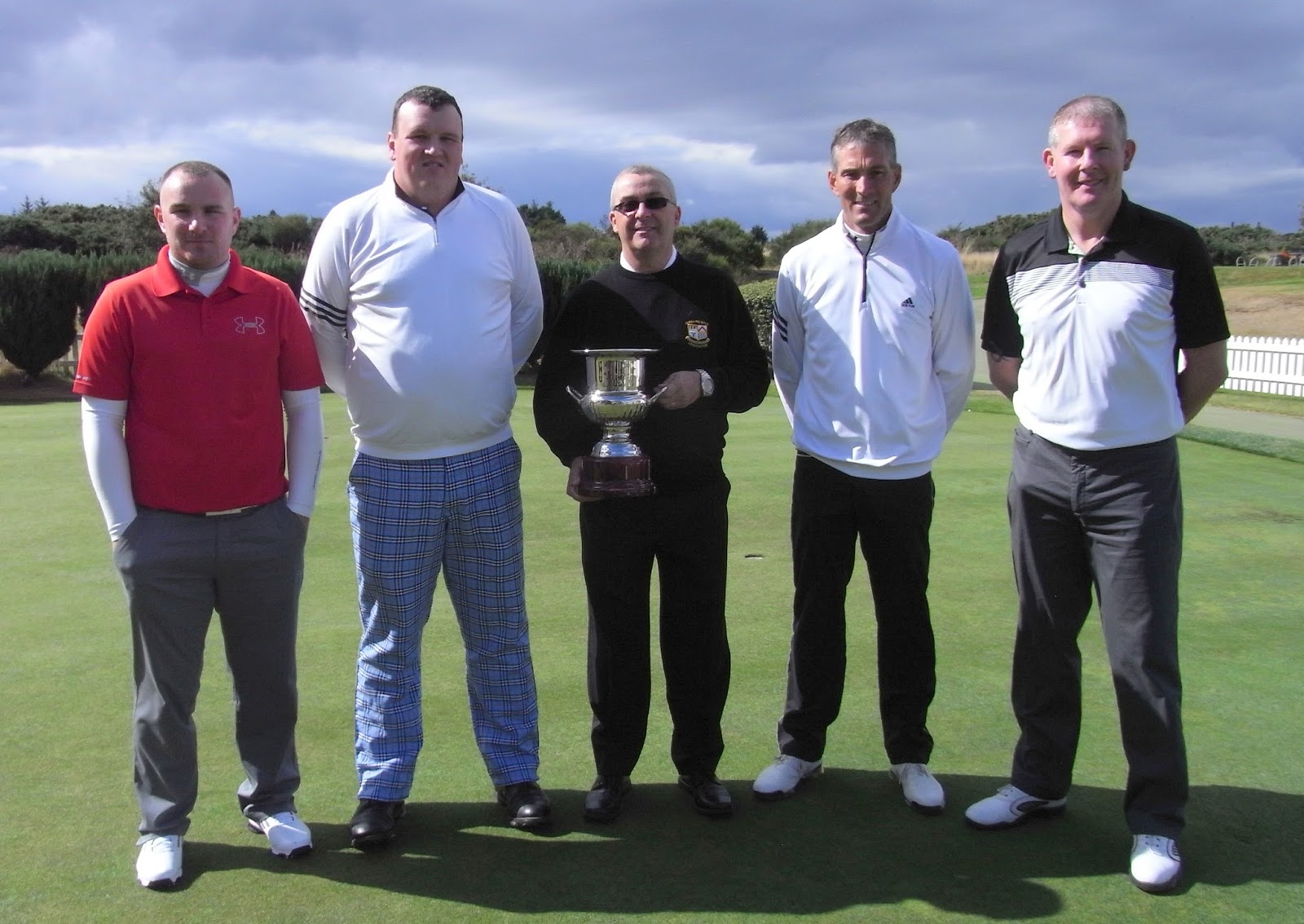 AYRSHIRE GOLF AYRSHIRE FOURBALL FINAL Maybole beat Ballochmyle at Irvine