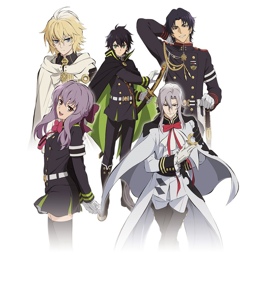 Seraph Of The End Sezon 2 Mas del reparto, Opening y Ending de Seraph of the End que se estrenará