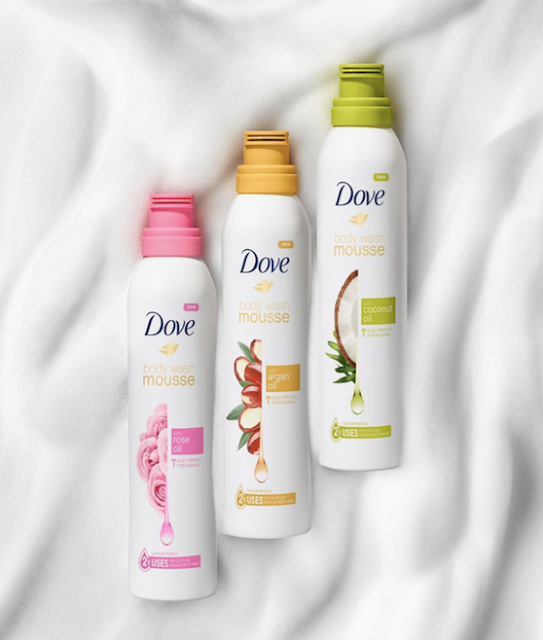 Beauty Find Dove Body Wash Mousse