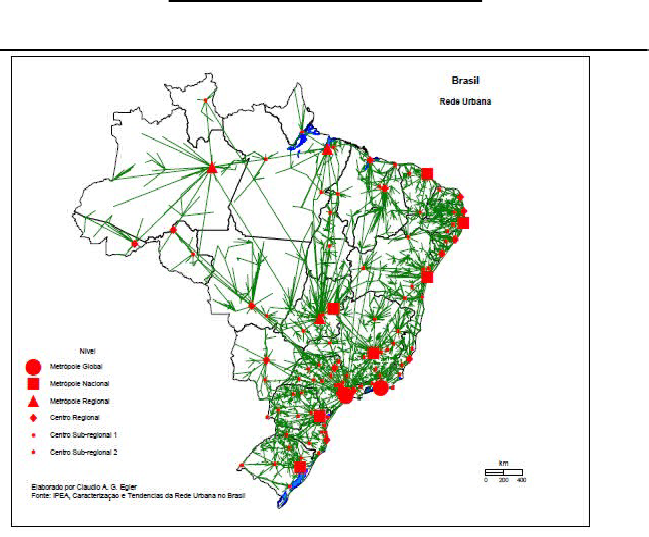 Explique Duas Características Da Rede Urbana Brasileira