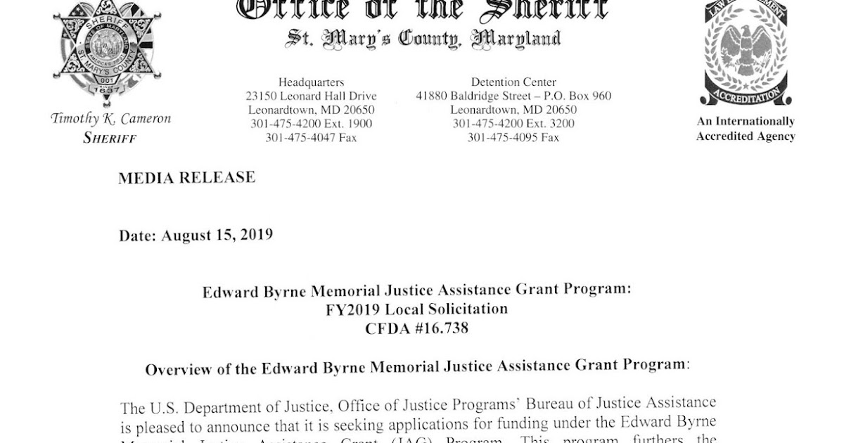 St. Mary's County Sheriff's Office News St. Mary's Sheriff's Office