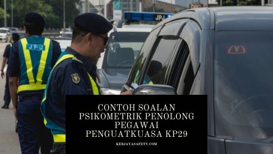 Kp29 pegawai penguatkuasa Contoh Soalan