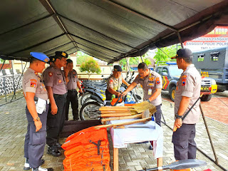 Musim Bencana, Karo Ops Polda Jateng Tinjau Kesiapan Polres Wonogiri