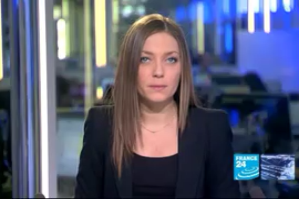 vuesalatele: 2012 02 08 @06H00 - PAULINE GODART, FRANCE 24? LE JOURNAL