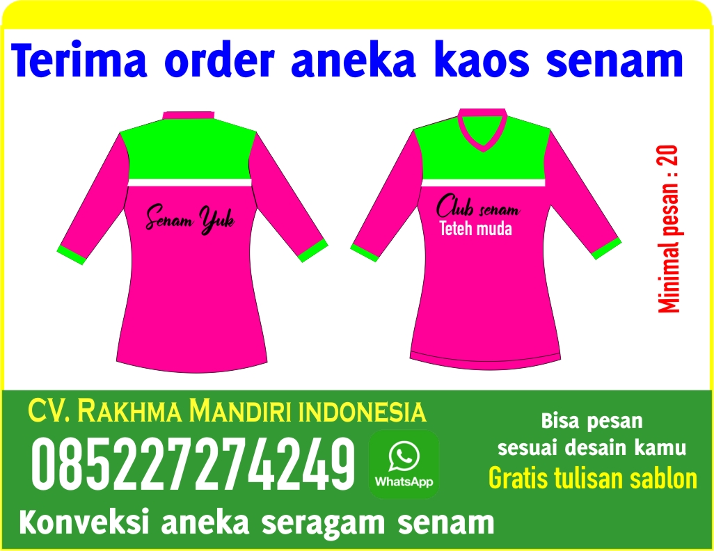 Cv Rakhma Mandiri 085227274249 Konveksi Perdagangan Umum Seragam Olahraga Wanita