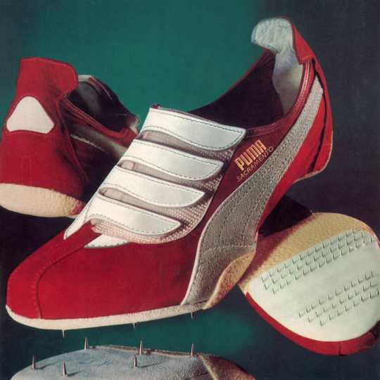 puma brush spikes 1968