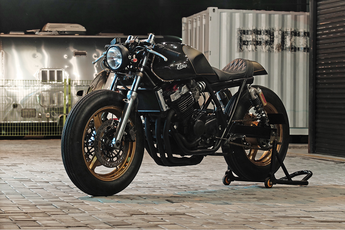 Four Play - Kerkus CB400 Cafe Racer | Return of the Cafe Racers