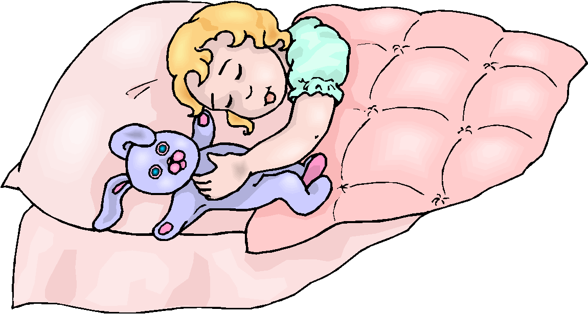 clipart girl in bed - photo #31