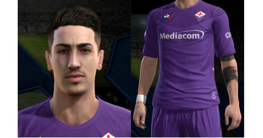 Pes 2013 Gaetano Castrovilli Face With Tattoo Kazemario Evolution