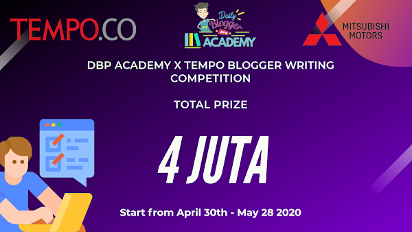 Daftar Peserta Lomba DBP Academy x Tempo Blogger Writing Competition