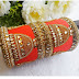 Silk thread jewellery bangles