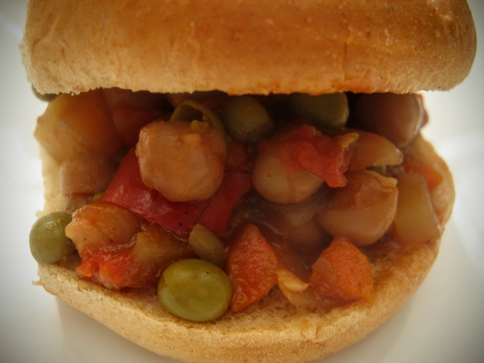 Lulu Cooks and Tells Slow Cooker Plant Based Chickpea Menudo or