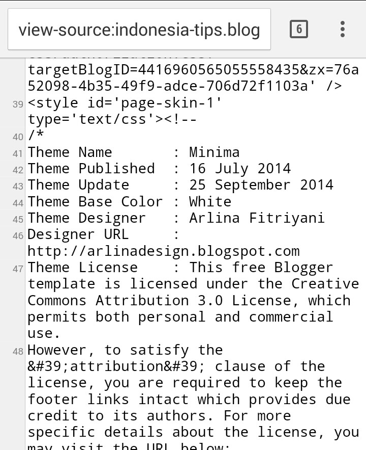 Cara Download Template Blog Orang Lain Dengan