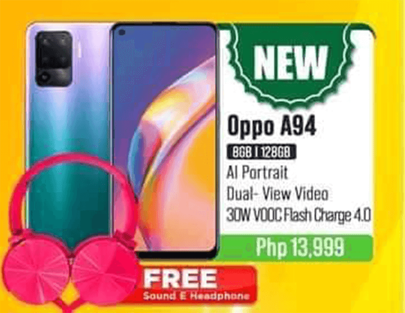 Alleged official SRP of OPPO A94 in the Philippines