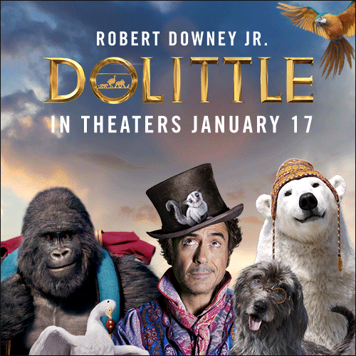 Enter For A Chance To Win Passes To See Dolittle In Houston -  sandwichjohnfilms