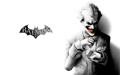 Joker Bloody Mouth Batman Archam City HD Wallpaper