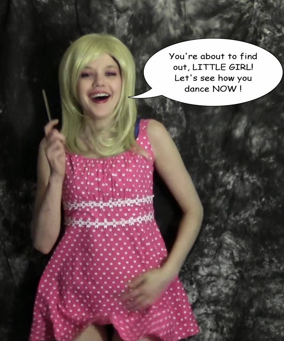 Sir Spankalot's Emporium of Frivolous Erotica: Self-Made caps from Little Sophie